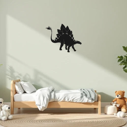 Stegosaurus Family Wall Decal Set