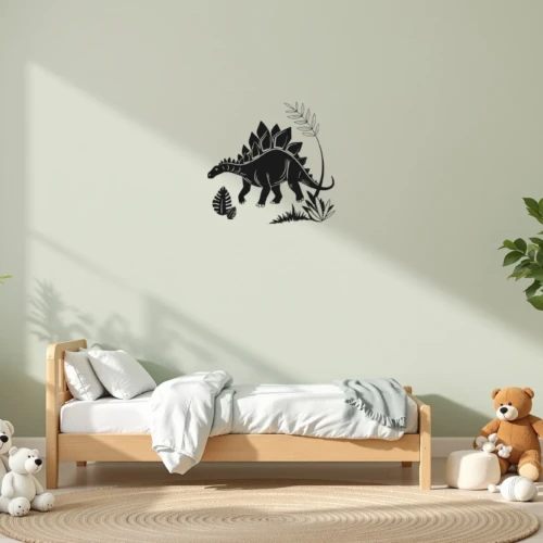 Stegosaurus Stomp Wall Decal