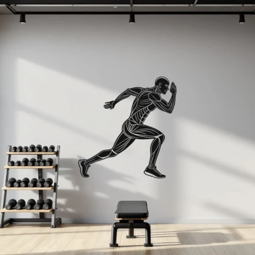 Agility Drill Wall Decal