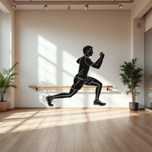 High Knees Wall Decal