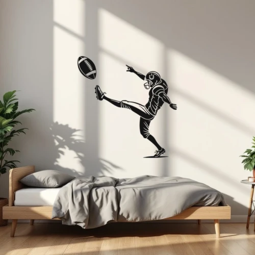 Field Kicker Wall Decal