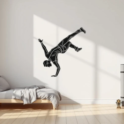 Floor Tumble Wall Decal