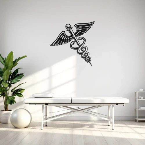 Stethoscope Emblem Wall Decal